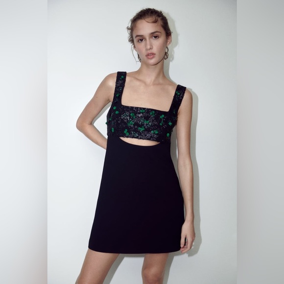 ZARA Bloggers Fav Sequin Dress - Picture 9 of 14